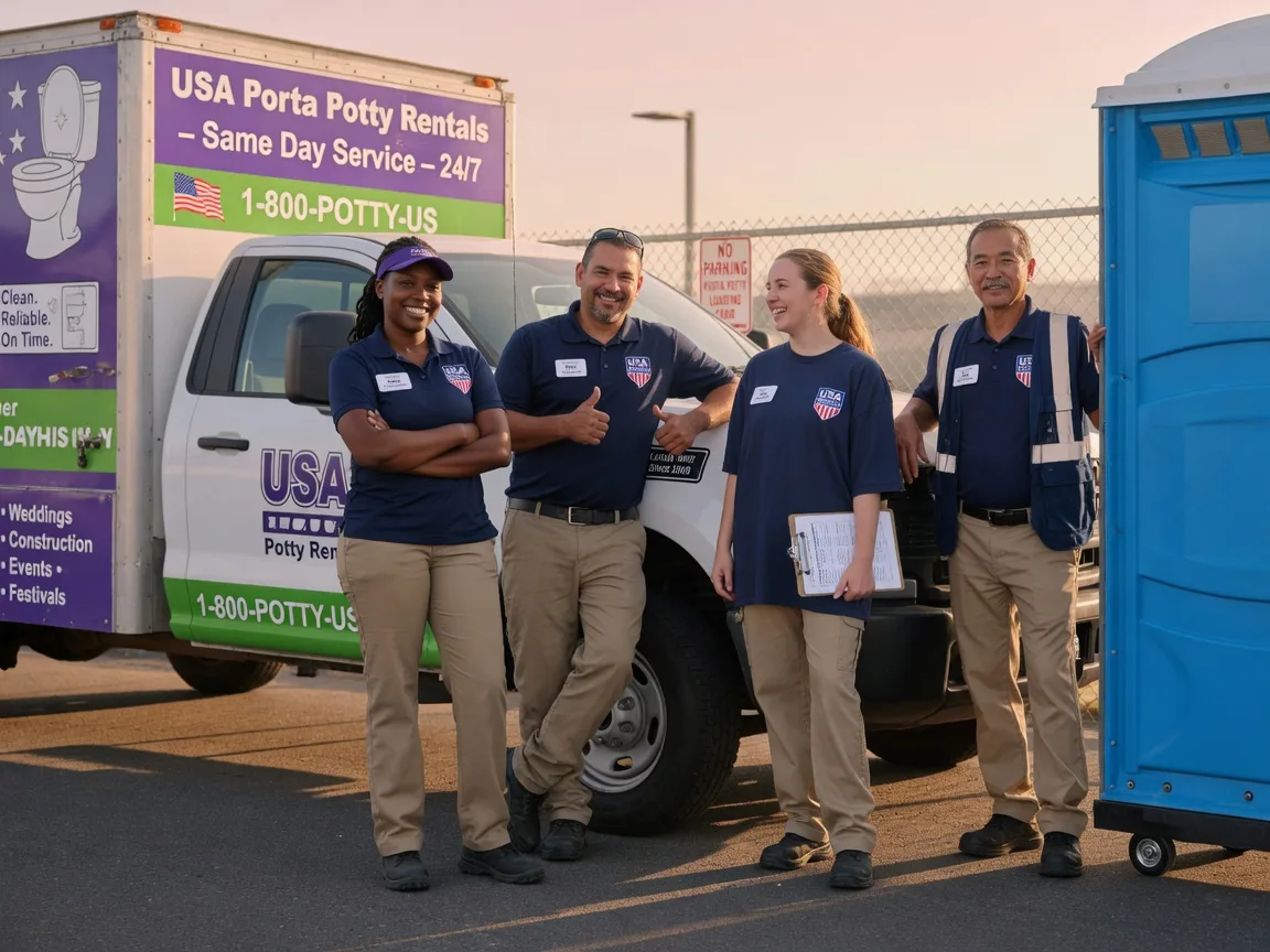 Porta Potty Rental company in West Alexandria, OH